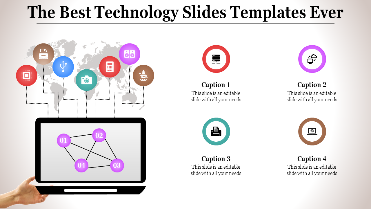 The Best and Modern Technology Slides Templates Themes